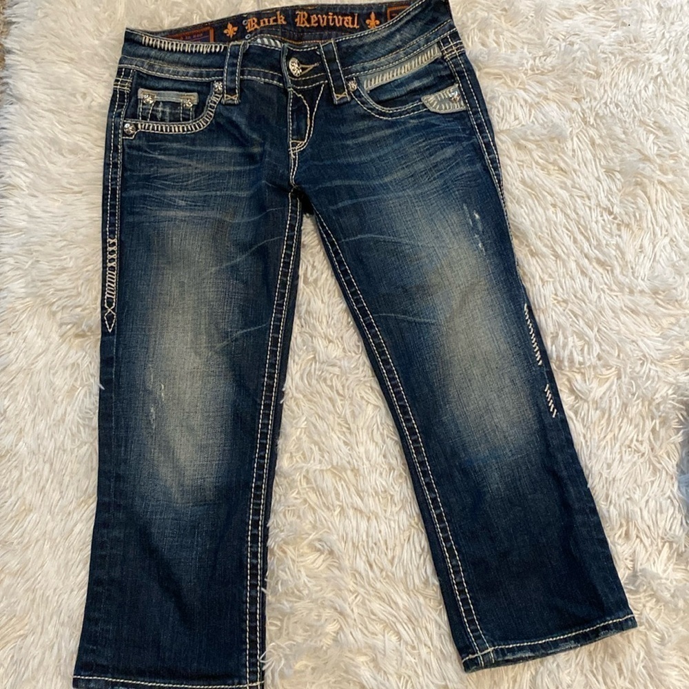 Rock Revival Alanis Capri jeans